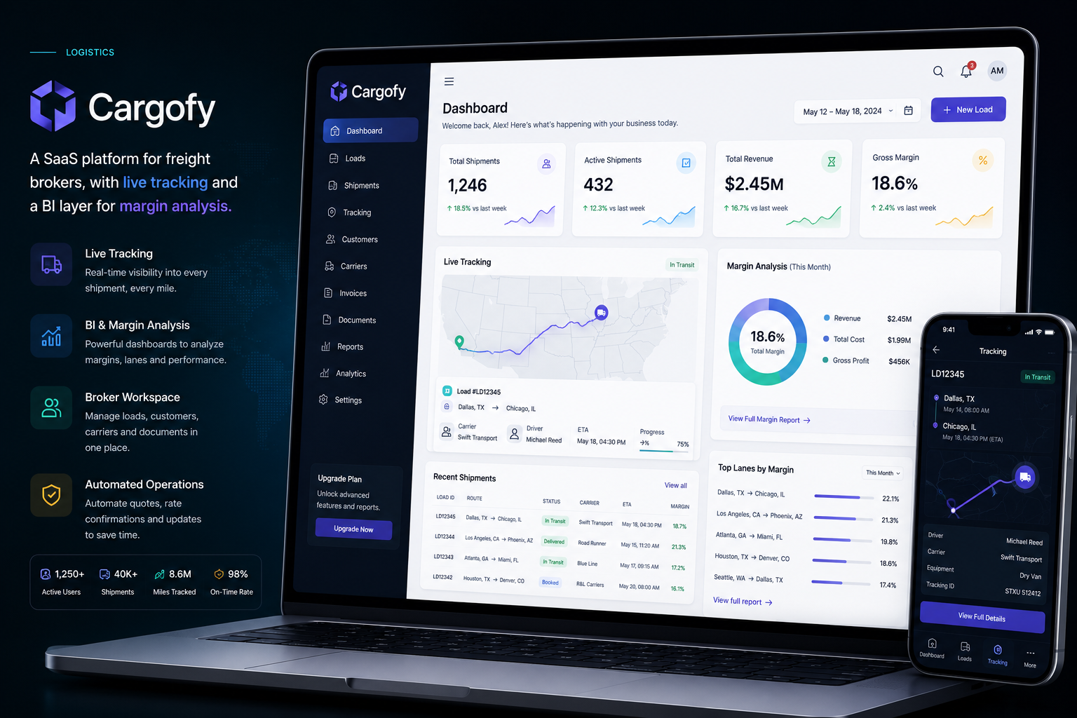 Cargofy product screenshot